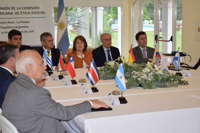 XIV Reunión presencial de la Comisión Iberoamericana de Ética Judicial en Santa Rosa, La Pampa (Argentina)