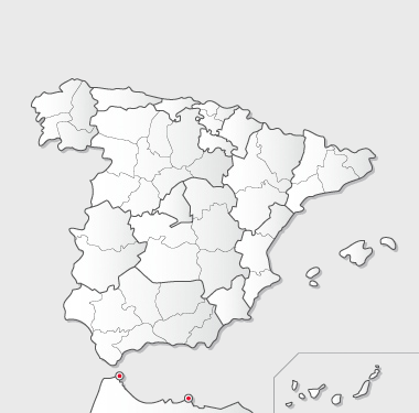 Espainiako mapa
